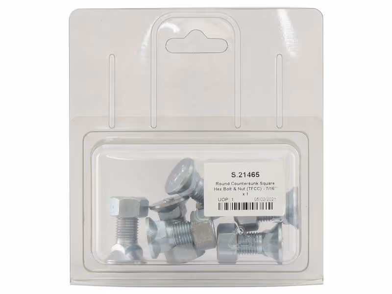 Boulon (TFCC) - 7/16'' x 1-1/4'' Résistance à la traction 8.8 (6 pièces Agripak)