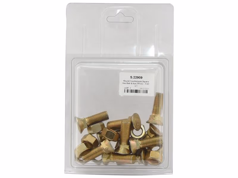 Boulon (TFCC) - 7/16'' x 1-3/8'' Résistance à la traction 8.8 (10 pièces Agripak)