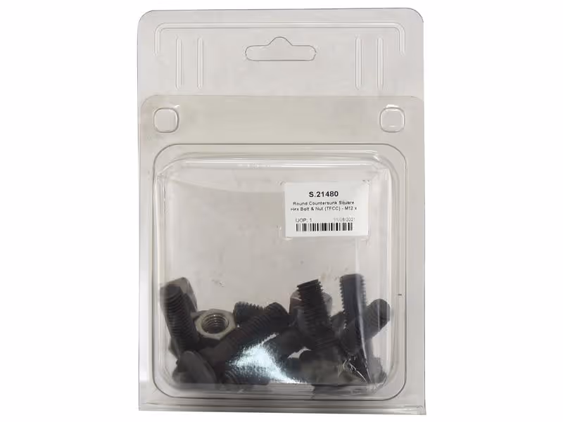 Boulon (TFCC) - M12 x 50mm, Résistance à la traction 12.9 (8 pièces Agripak)