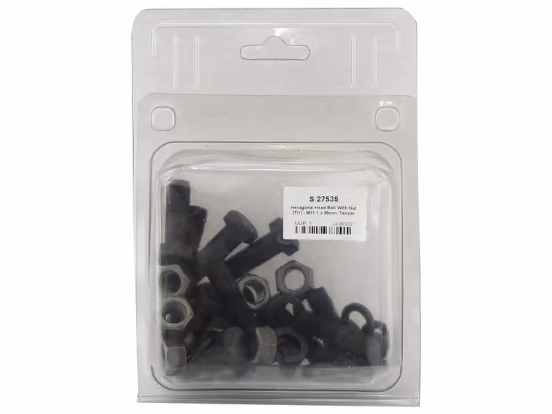 Boulon (TH) M11.1x35 12.9 brut 12 pièces Agripak