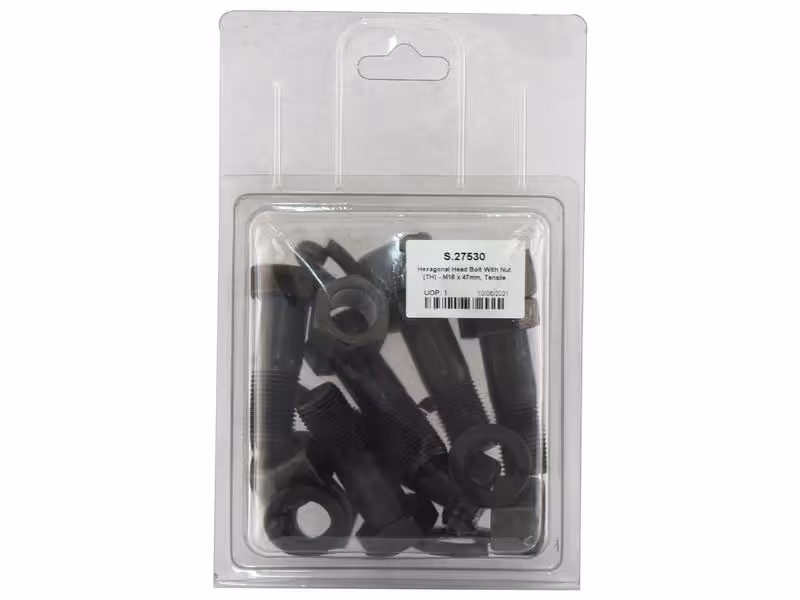 Boulon (TH) M16x1.50 x47 10.9 brut 6 pièces Agripak