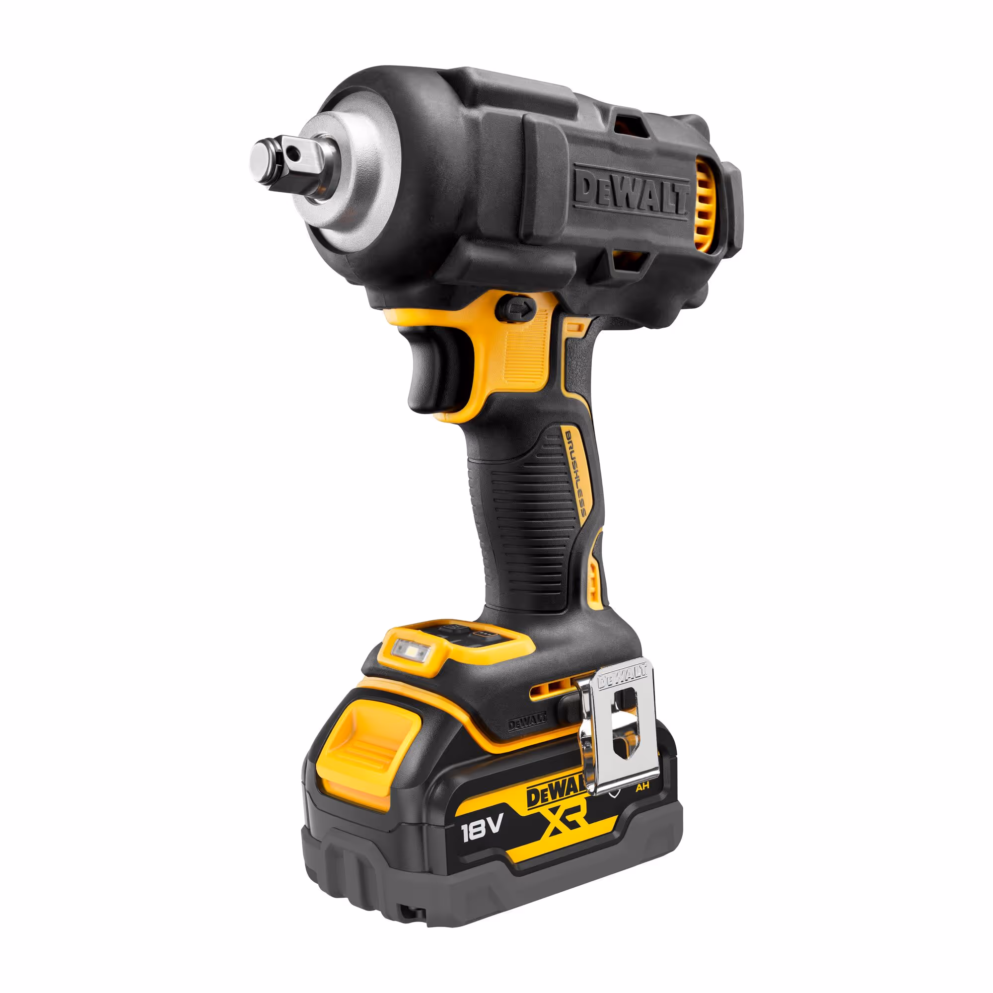 Boulonneuse à chocs 1/2'' XR 18V 5Ah Li-Ion Brushless 812 Nm - jonc de sécurité - Pack "GFN"