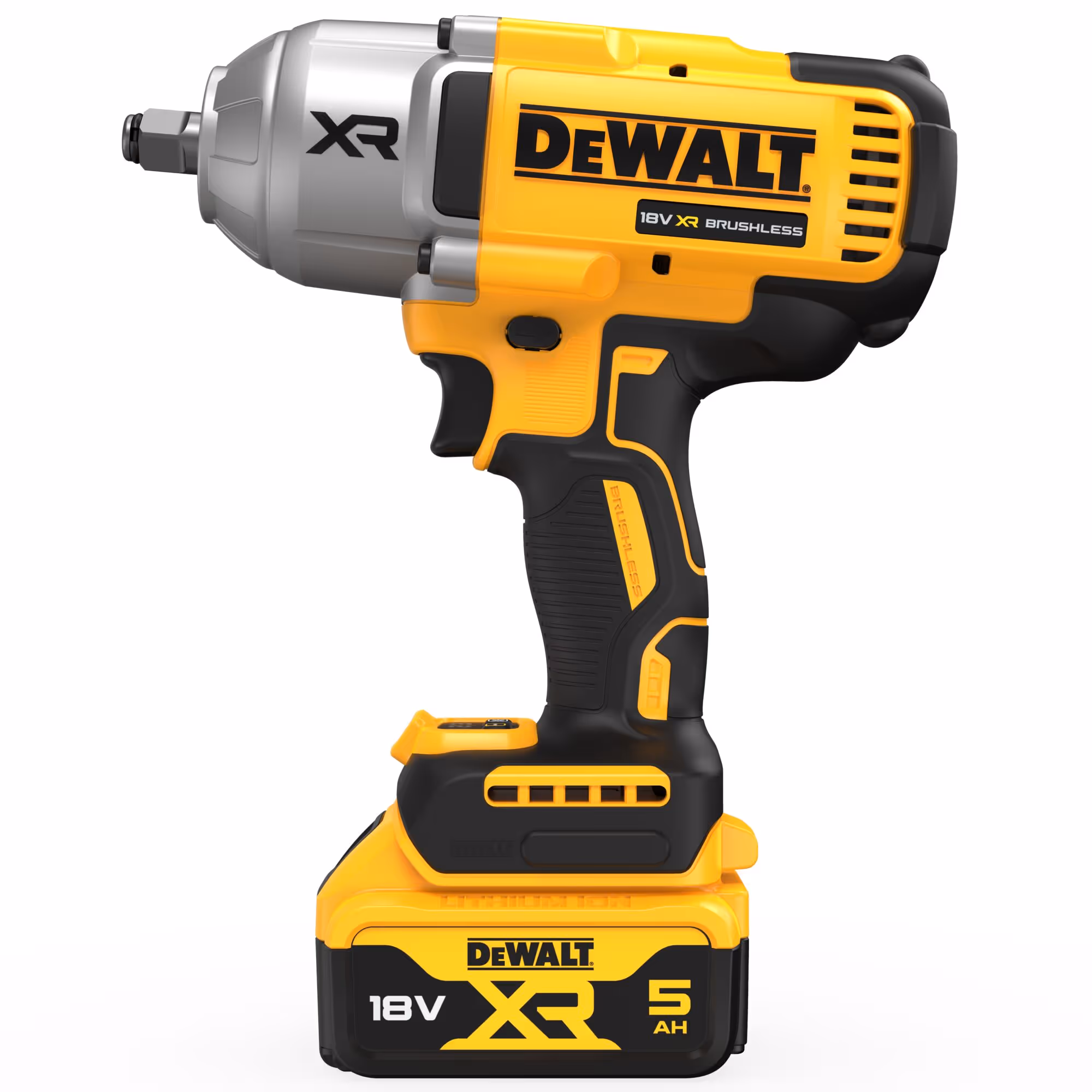 Boulonneuse ½” XR 18V 5Ah Li-Ion Brushless 1396 Nm avec baterrie et chargeur