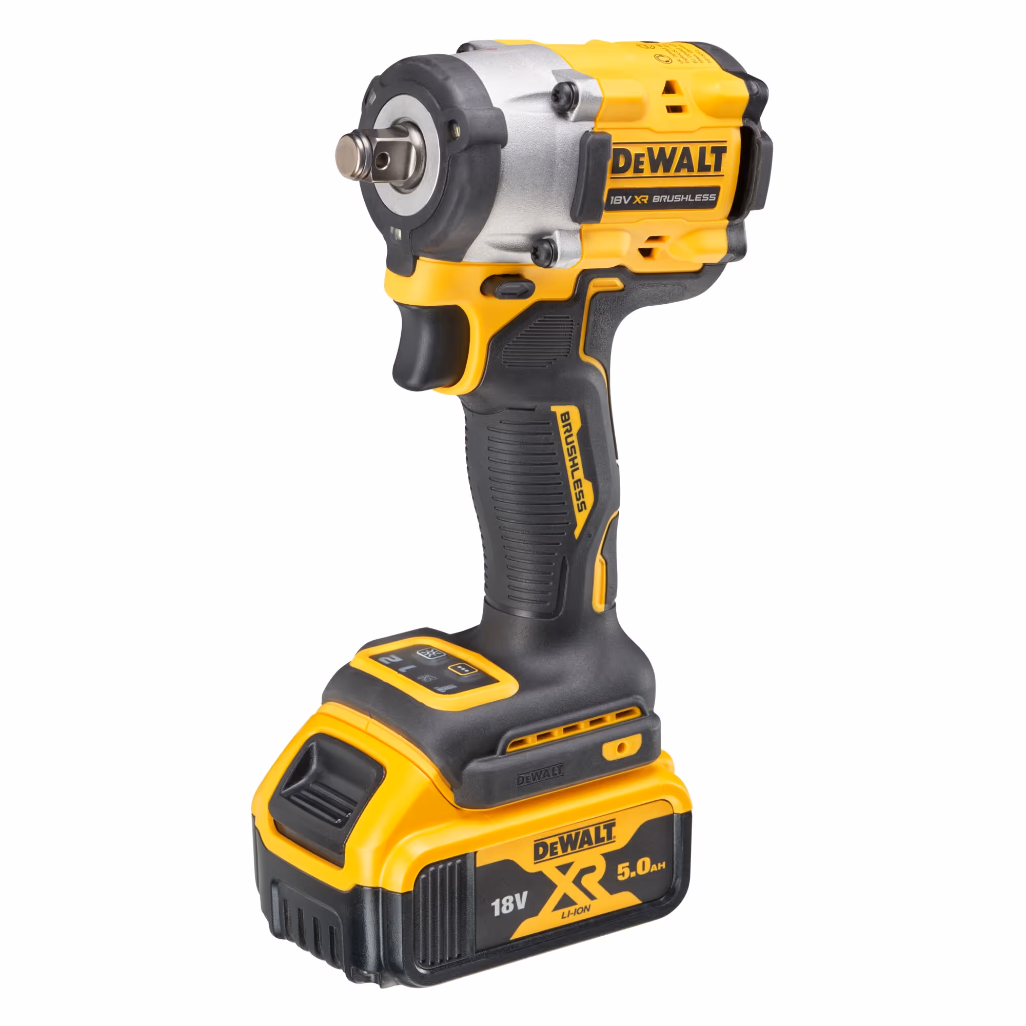 Boulonneuse à chocs 1/2'' Compacte XR 18V 5Ah Li-Ion Brushless 406 Nm - jonc de sécurité
