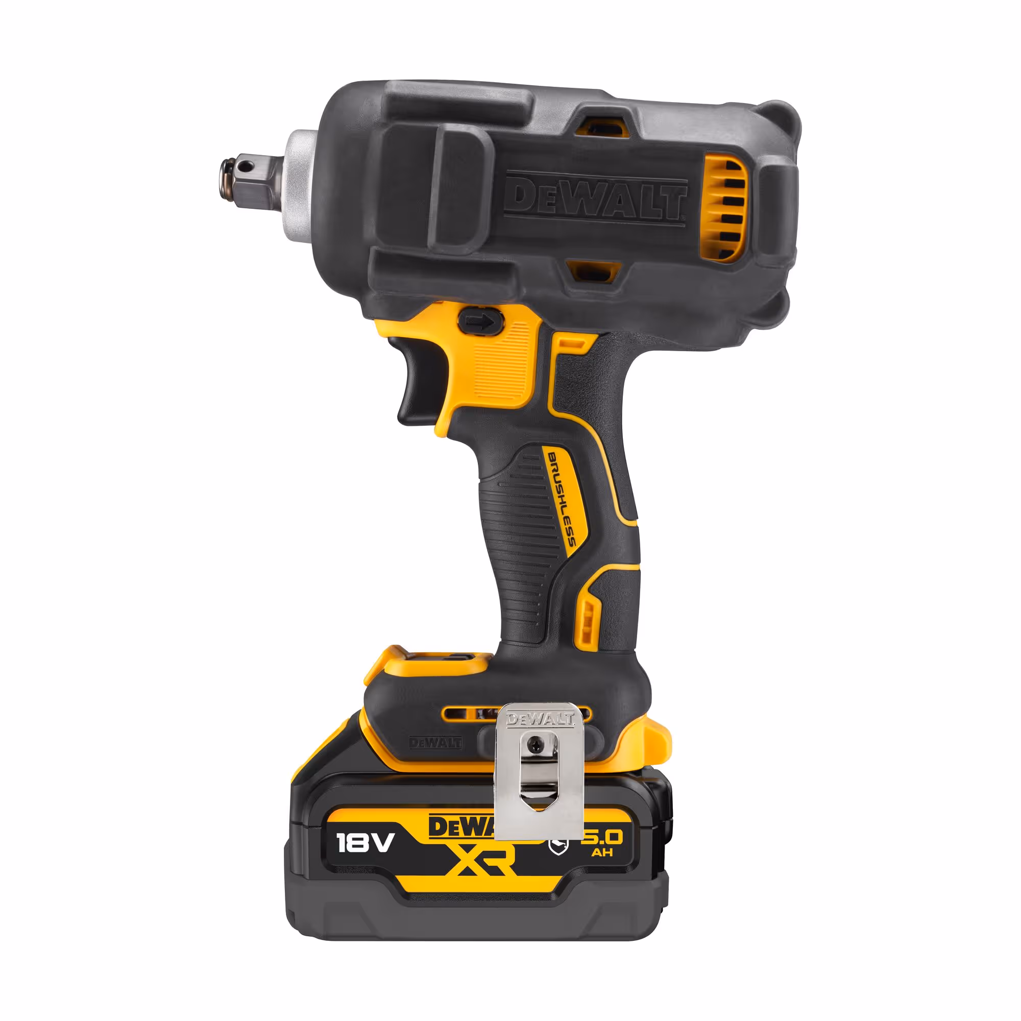 Boulonneuse à chocs 1/2'' XR 18V 5Ah Li-Ion Brushless 812 Nm - jonc de sécurité - Pack "GFN"