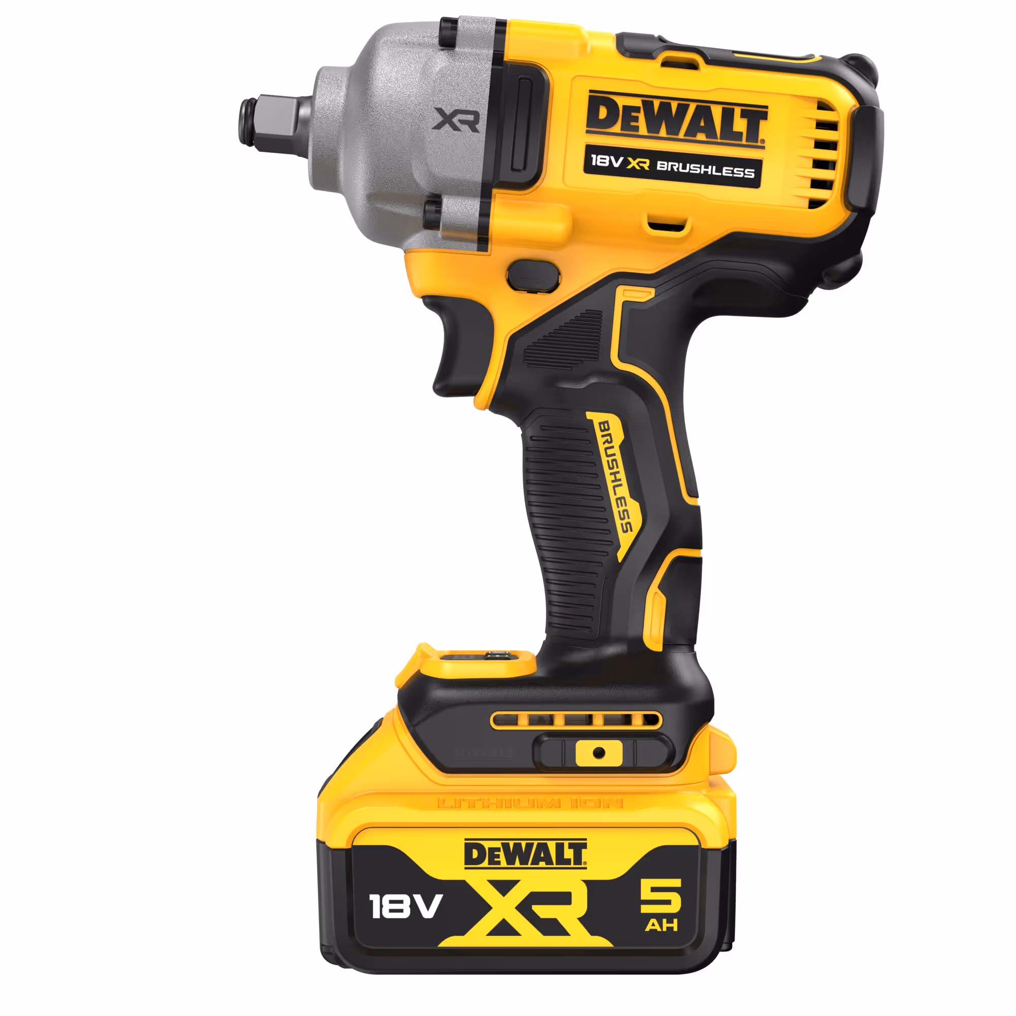 Boulonneuse à chocs 1/2'' XR 18V 5Ah Li-Ion Brushless 812 Nm - jonc de sécurité