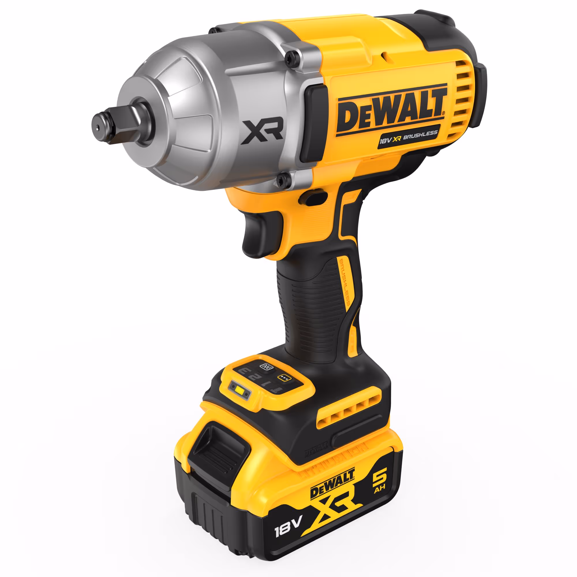 Boulonneuse ½” XR 18V 5Ah Li-Ion Brushless 1396 Nm avec baterrie et chargeur