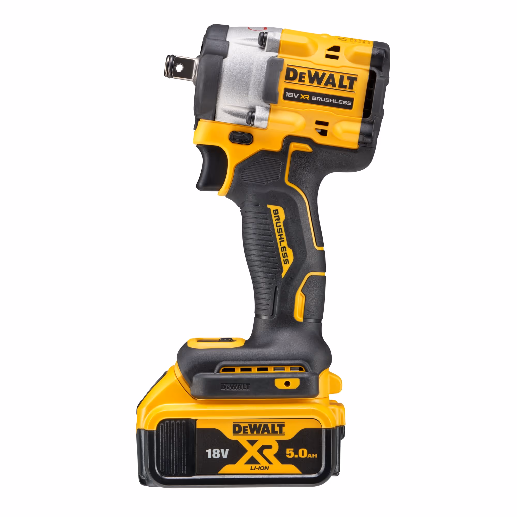 Boulonneuse à chocs 1/2'' Compacte XR 18V 5Ah Li-Ion Brushless 406 Nm - jonc de sécurité