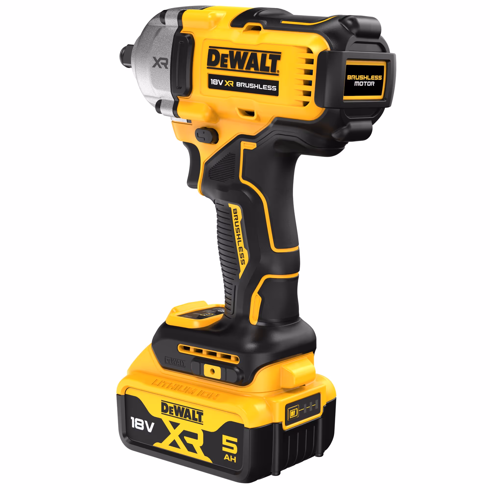 Boulonneuse à chocs 1/2'' XR 18V 5Ah Li-Ion Brushless 812 Nm - jonc de sécurité