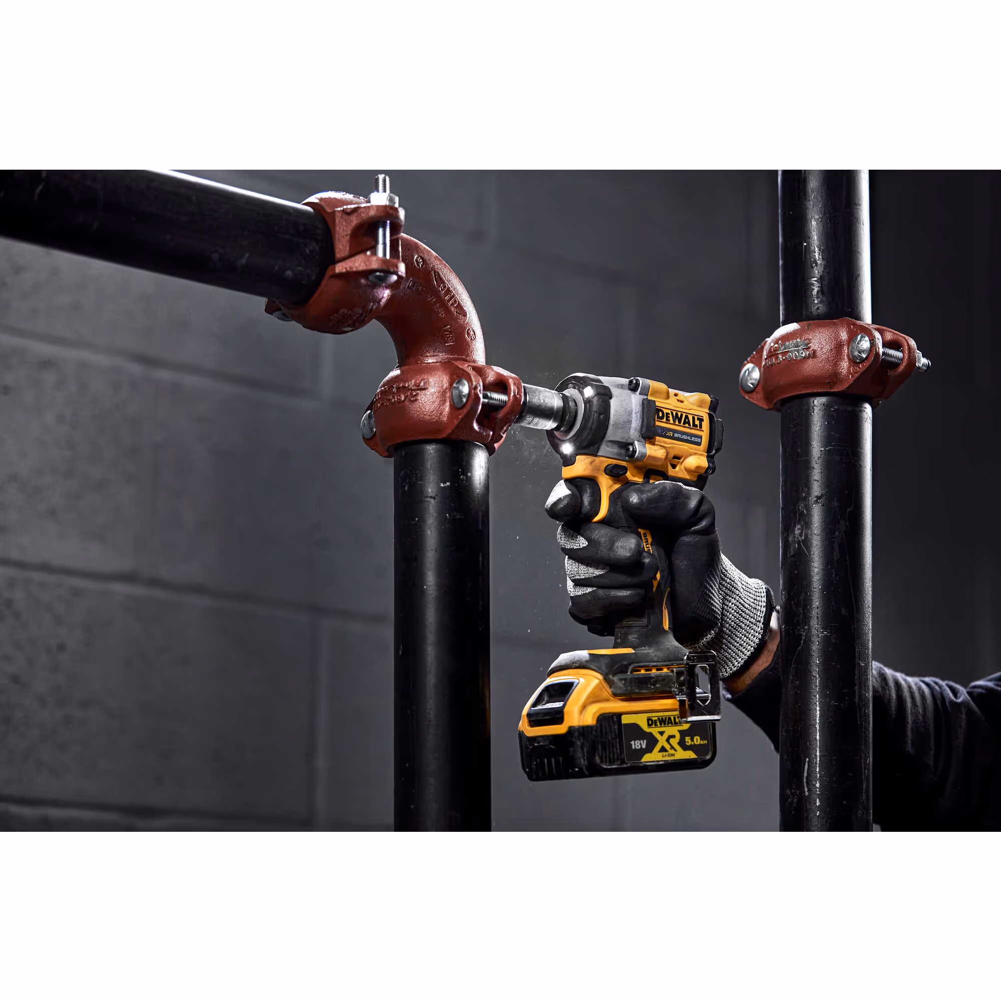 Boulonneuse à chocs 1/2'' Compacte XR 18V Brushless 406 Nm - jonc de sécurité