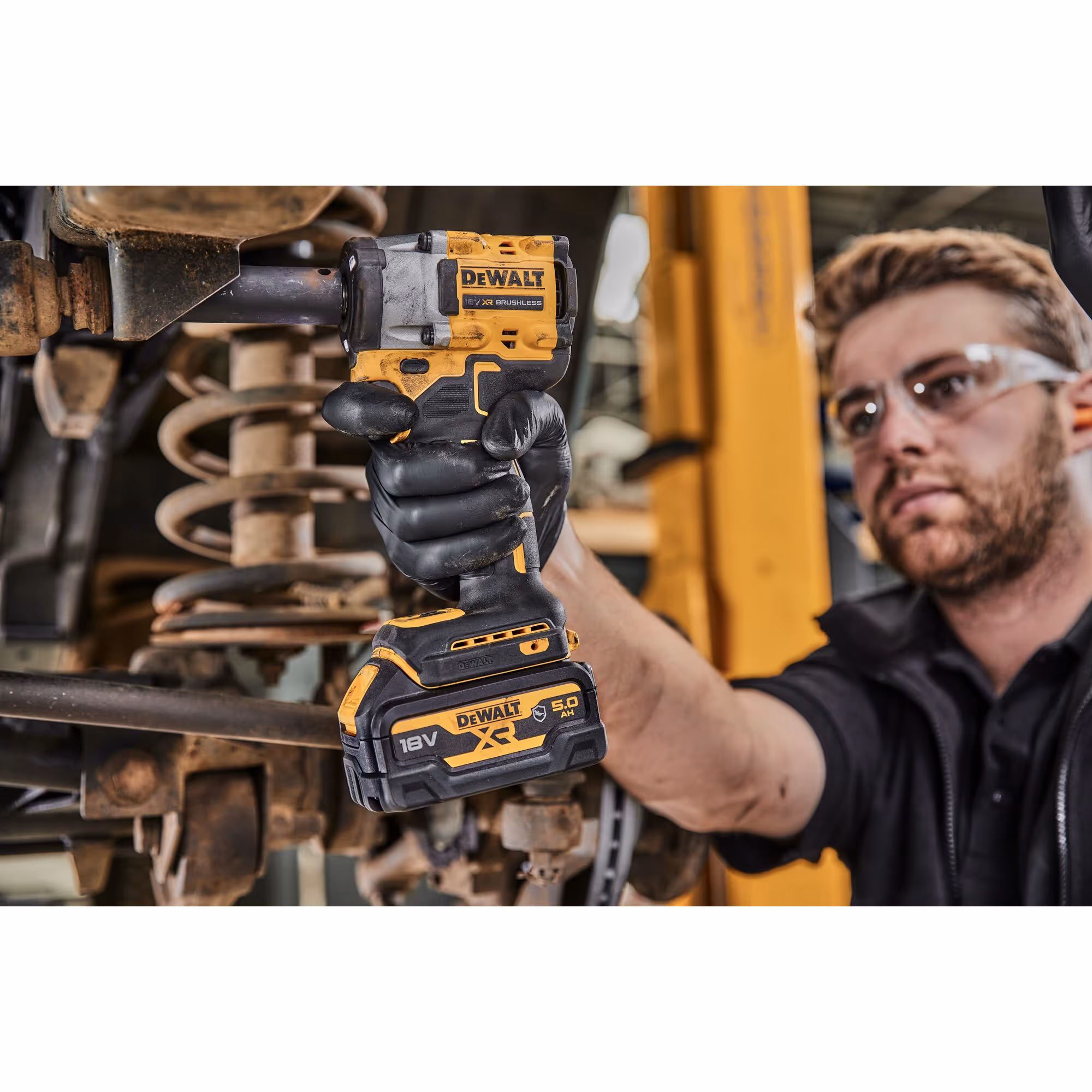 Boulonneuse à chocs 1/2'' Compacte XR 18V Brushless 406 Nm - jonc de sécurité