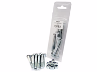 Boulons de sécurité adaptables, M8x60mm (10 pièces Agripak)