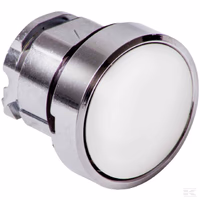 Bouton poussoir blanc, à accr.