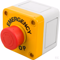 Bouton poussoir.d'arret d'urgence