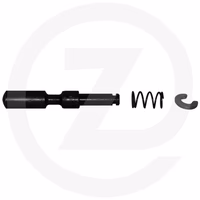Bouton poussoir l = 74.5 mm - ø 1 3/8'' - 100