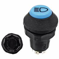 Bouton poussoir pour éclairaige