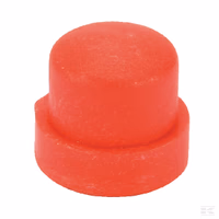 Bouton poussoir rouge
