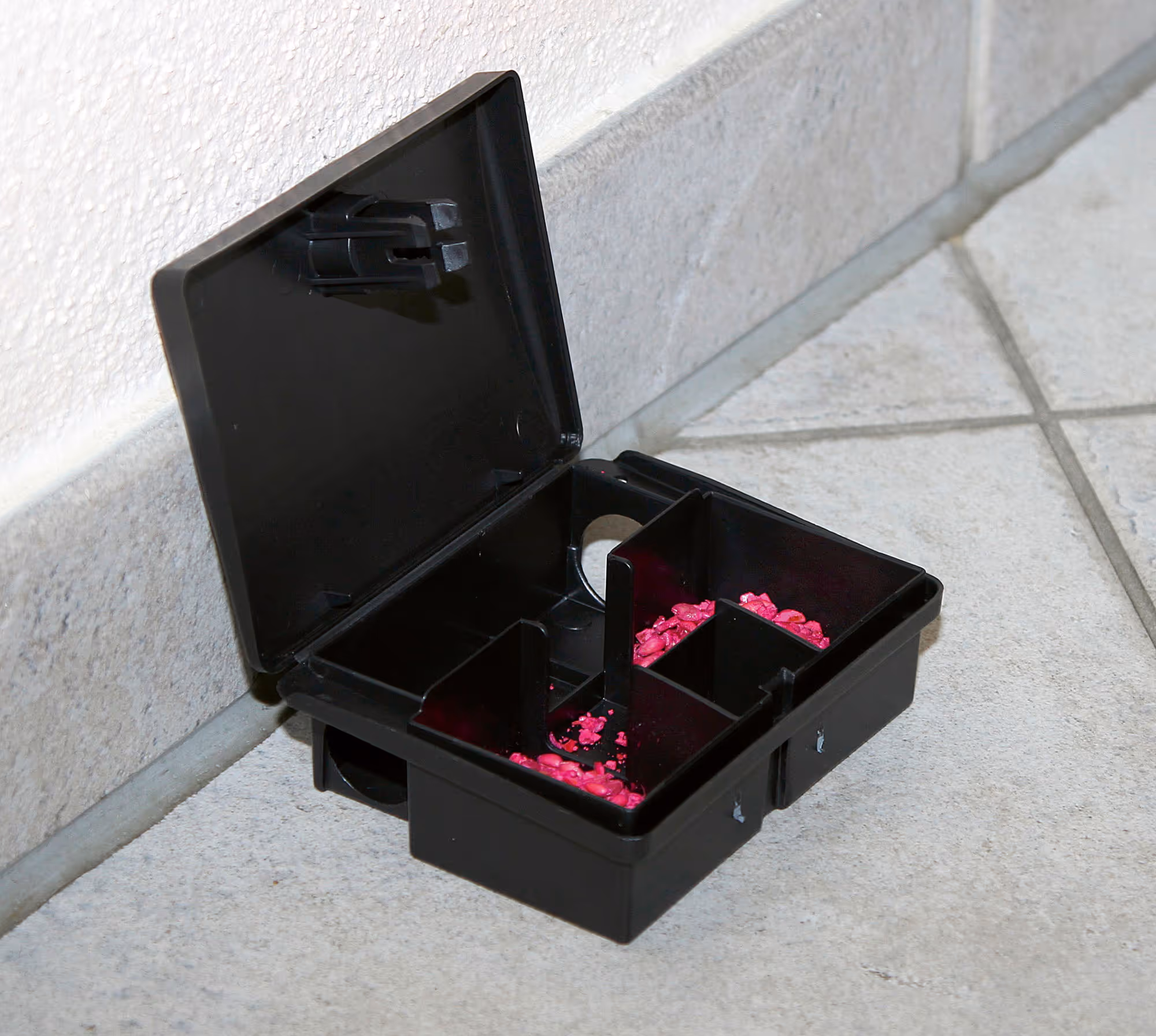 Box de piégeage BlocBox Peti PVC, 12,5x9,5x4,5cm, souris