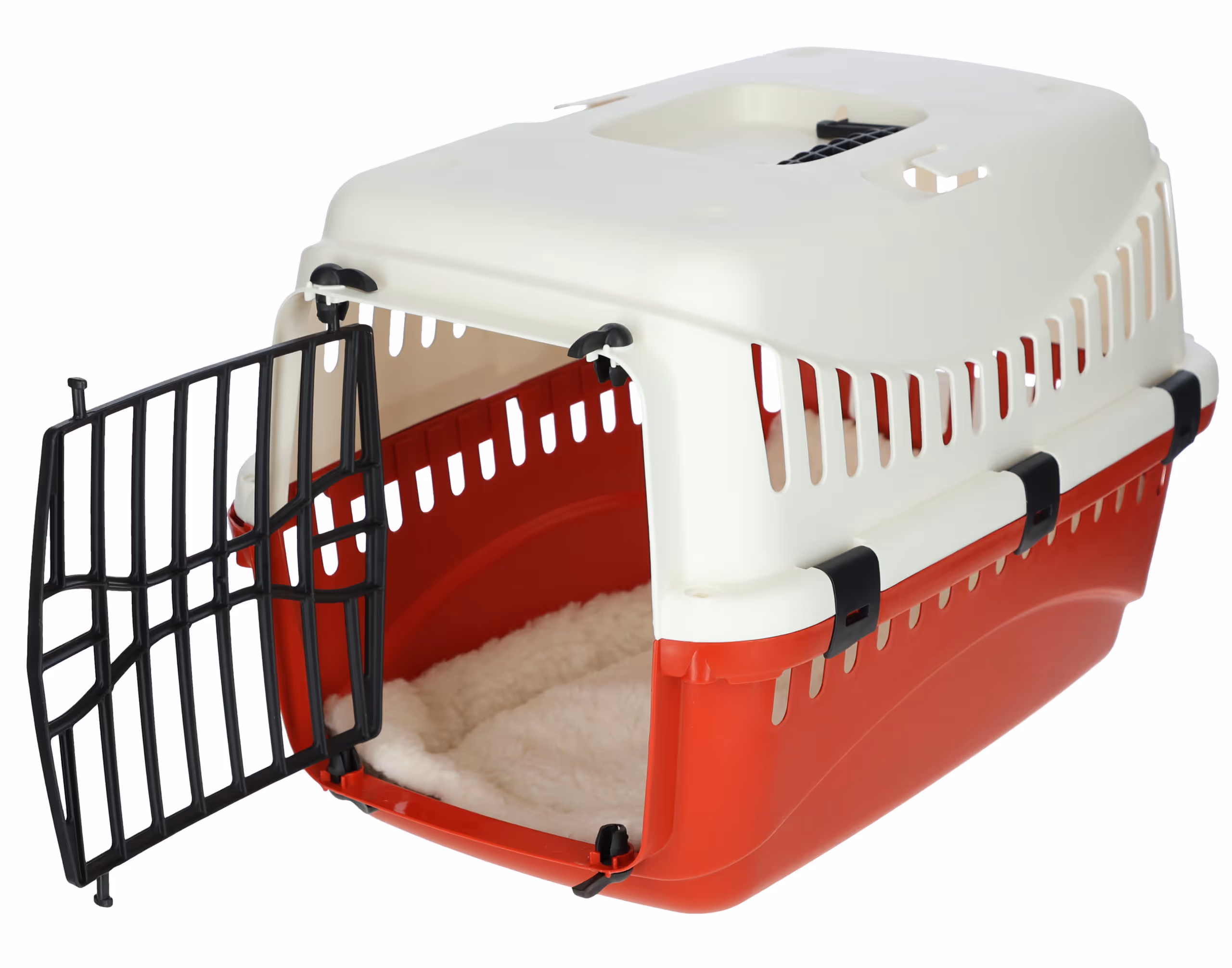 Box de transport Expedion crème/bordeaux, 48X32X32cm