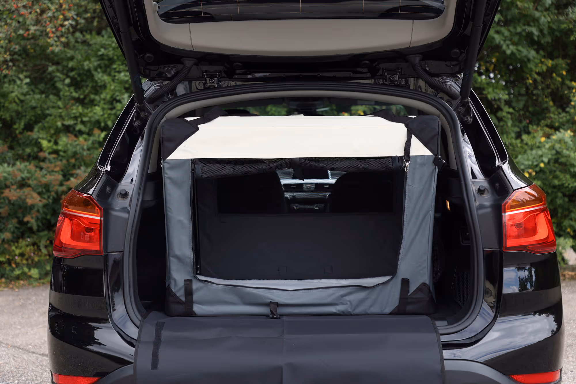 Box de transport Journey 91x63,5x63,5cm, gris/beige