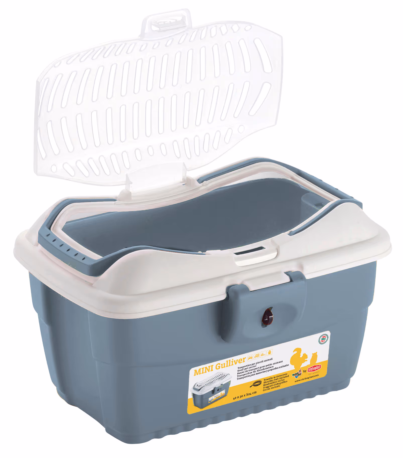 Box de transport Mini Gulliver petits animaux, 40x30x24cm