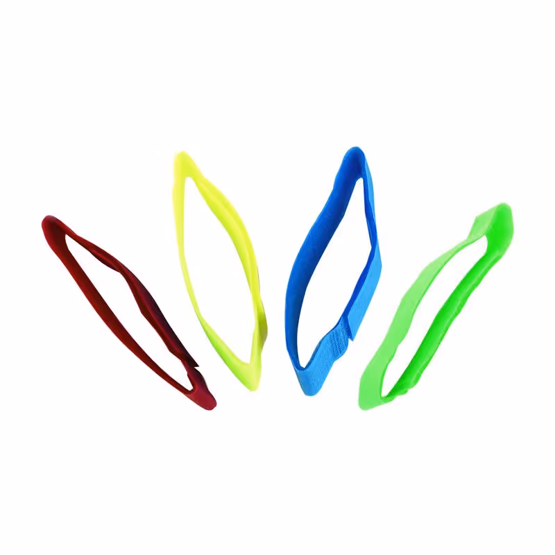Bracelet d'identification velcro vert (x10)
