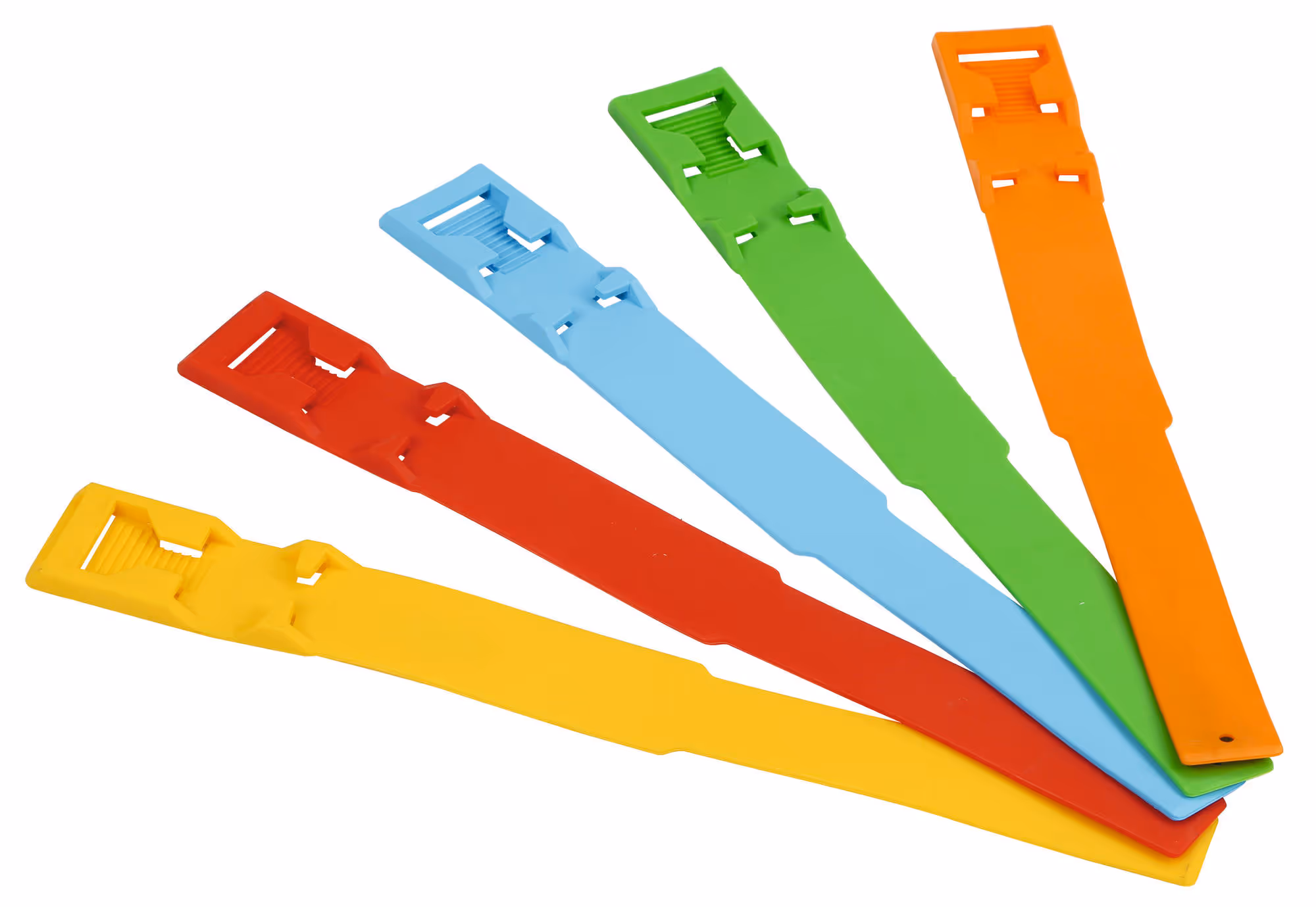 Bracelet plastique jaune 