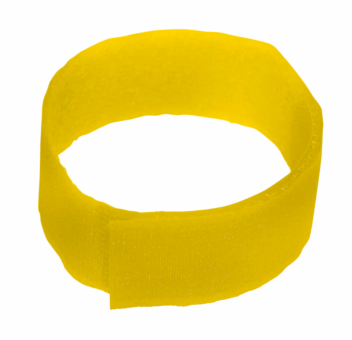 Bracelet velcro jaune 10 pces 