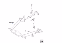 Bras de relevage côté droit Case IH JX 84302201