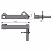 BRAS DE ROUE DROIT SIP676082201