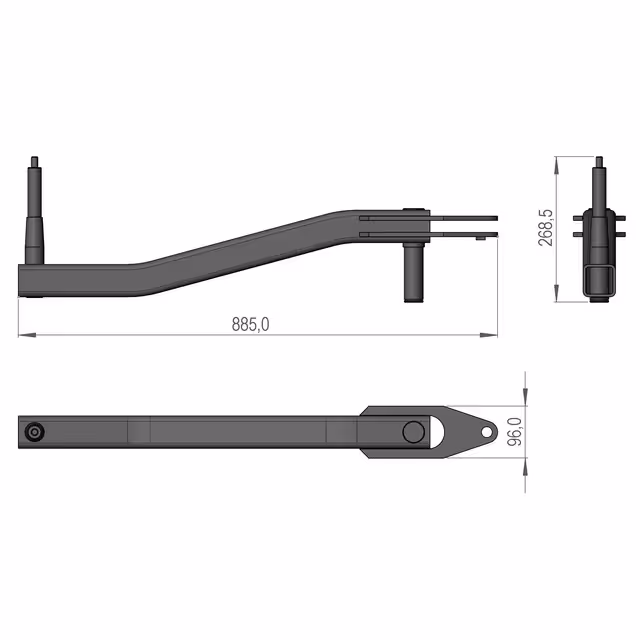 BRAS OSCILLANT INTÉRIEUR SIP156842303