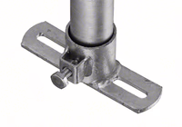 Bride appui mur cage ecr.1''12+m10x25