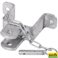 Bride carrée 90 x 90 mm, 1 support