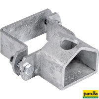 bride carrée d=90 mm 1 fixation rapide TS - 1 bride double