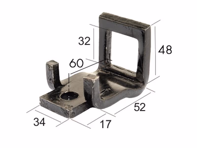 Bride de dent 32x10mm Suitable for 50x12mm
