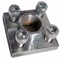 Bride droite 40 mm X 40 mm