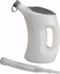 BROC VERSEUR AVEC COUVERCLE 3L + FLEXIBLE