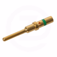 Broche 16 mâle dorée