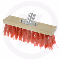 Brosse d'exterieur lg 320 mm - pvc - ss manche