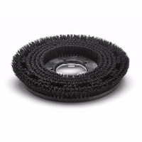 Brosse-disque dur noir 330 mm