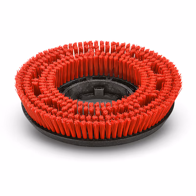 Brosse-disque moyen rouge 385 mm
