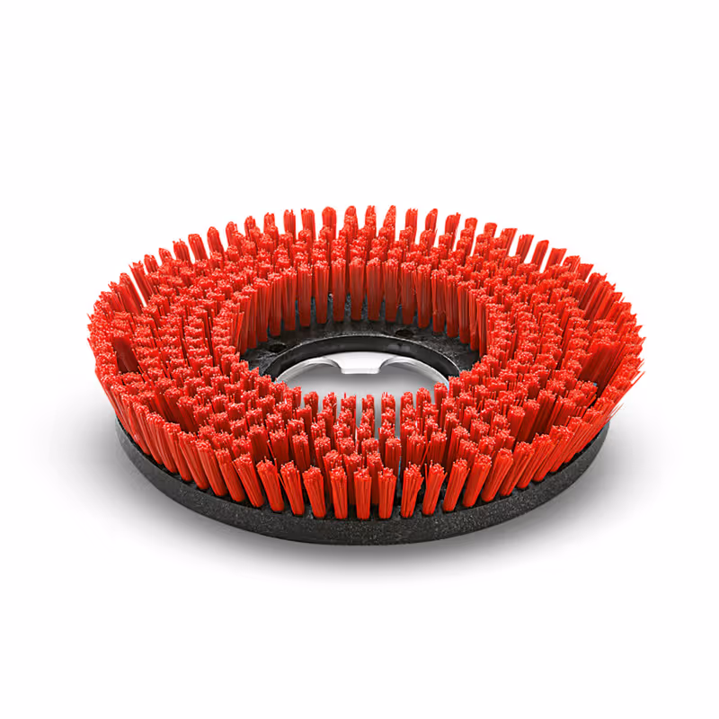 Brosse-disque moyen rouge 406 mm