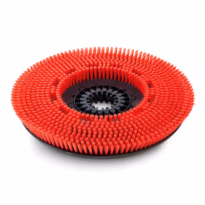 Brosse-disque moyen rouge 430 mm