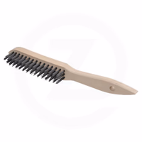 Brosse metallique 3 rangs