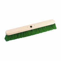 Brosse pour balais robuste fibres vertes 450mm