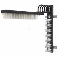 Brosse a vache fixe incassable noire