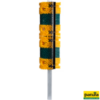 Brosse sur poteau Mini 100 x 30 cm Poteau 60x60x3 mm inclus, 1,50 m, à sceller, galvanisé