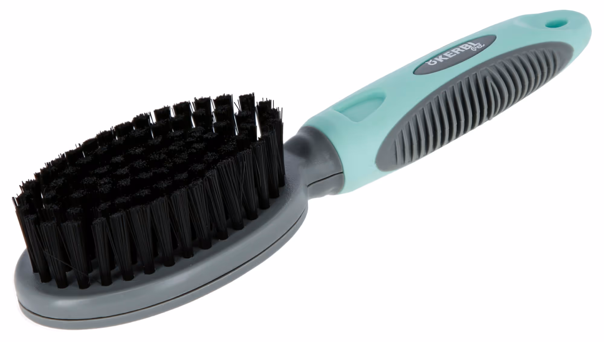 Brosse turquoise/gris, 20cm