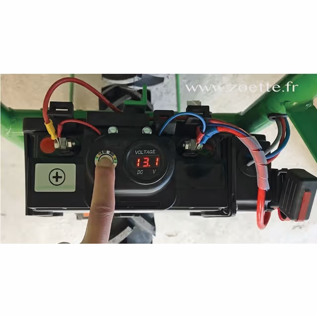 Brouette electrique 100l zoette