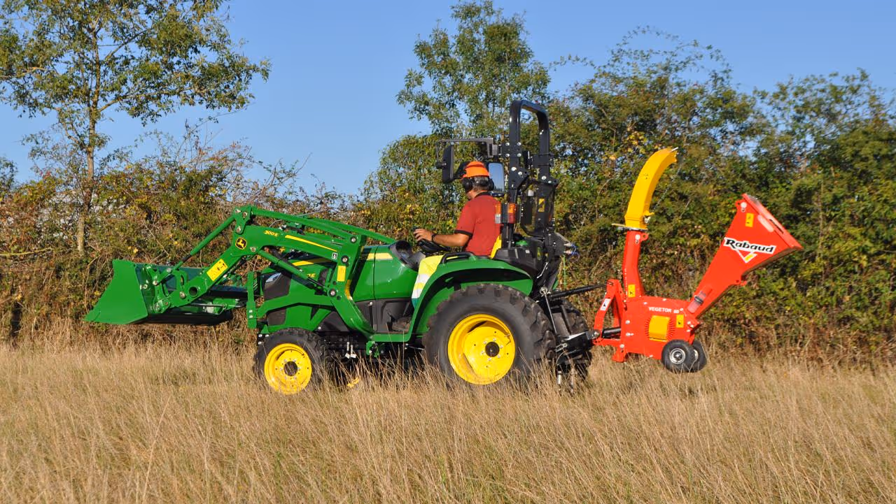 Broyeur de branche avec moteur thermique Rabaud Vegetor 80M
